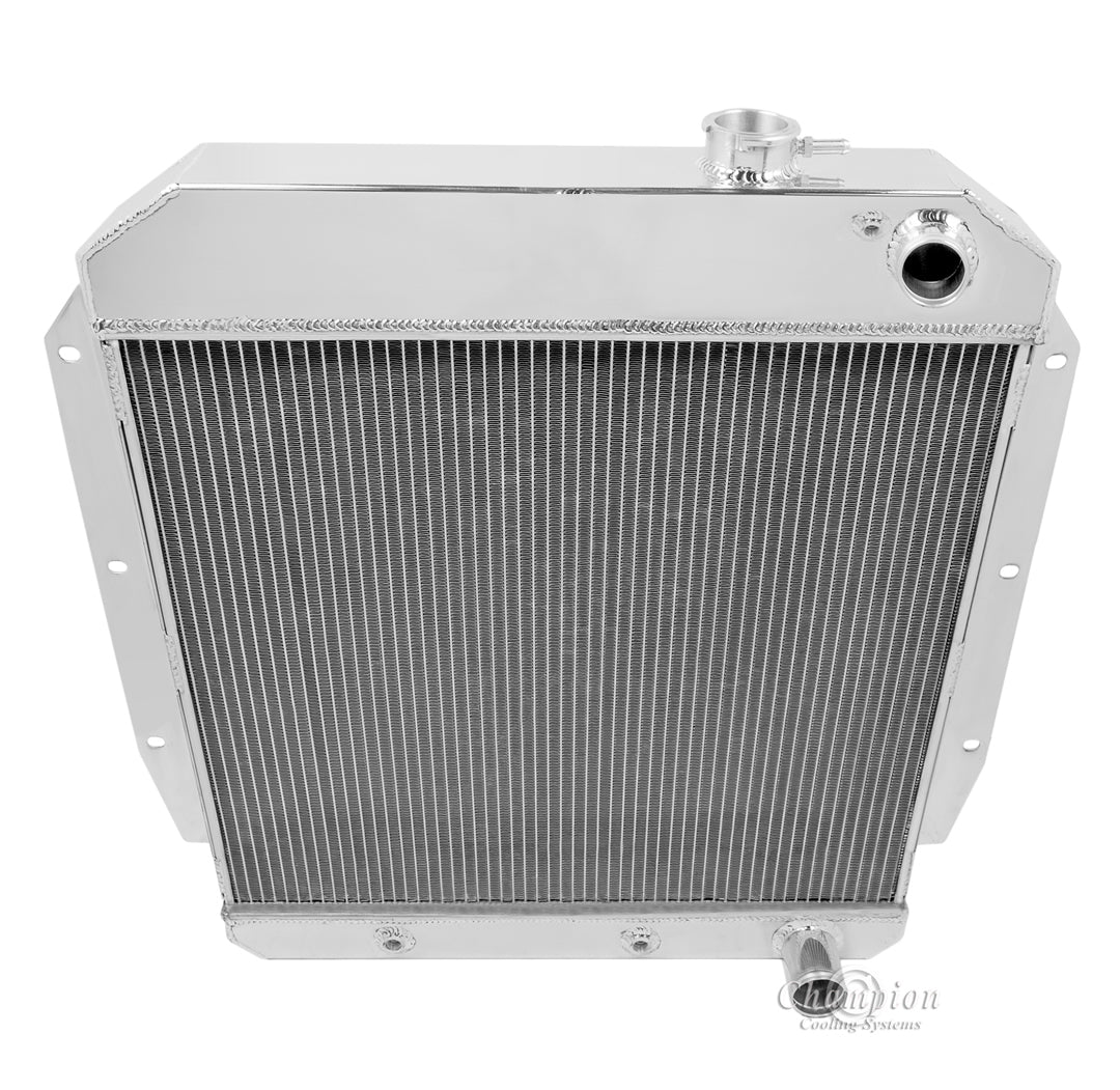 1955-1959 Chevy Truck LS Swap 3-Row Radiator - Champion Radiator