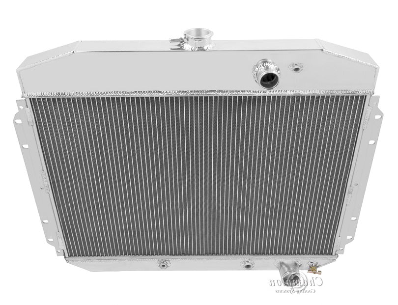 1961-1964 Ford Truck, F100 LS Swap 3-Row Radiator - Champion Radiator