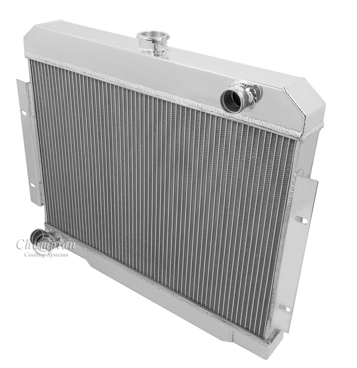1972-1973 Jeepster 3-Row Radiator - Champion Radiator