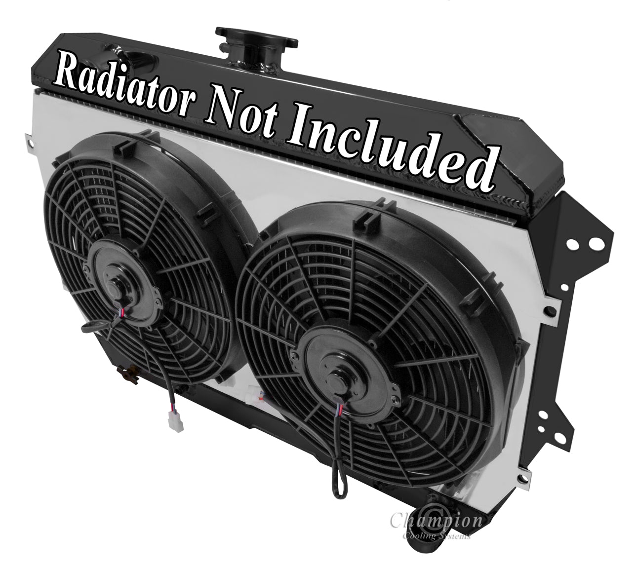 Electric Fan Shroud for 12in Fans - FS110 - Champion Radiator