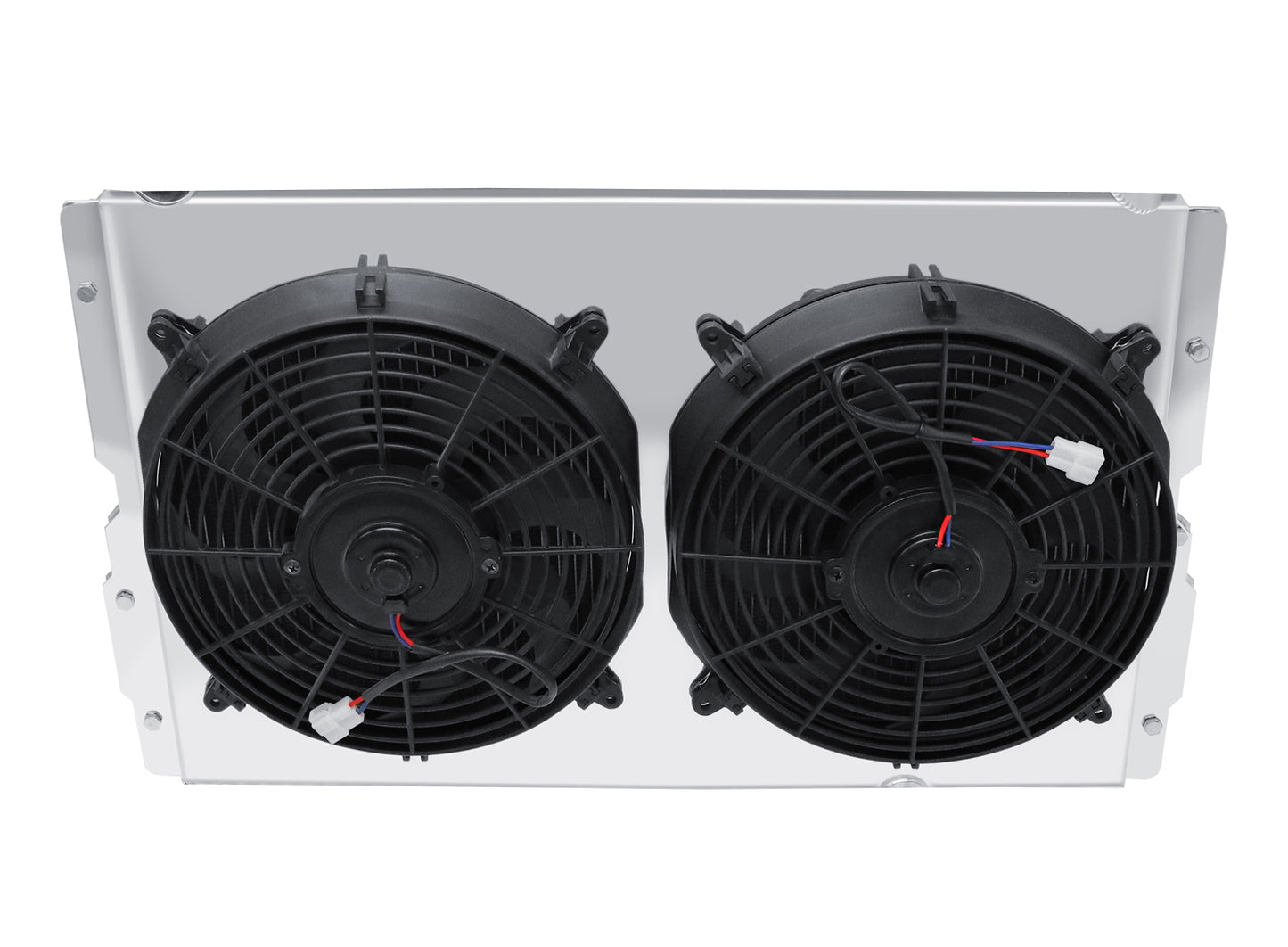 Electric Fan Shroud for 12in Fans - FS1213-2x12 - Champion Radiator