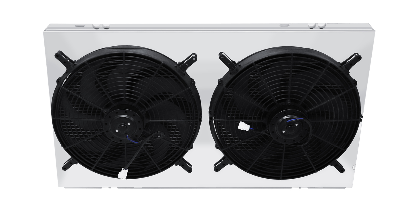 Electric Fan Shroud for 16in Fans - FS1523-2x16 - Champion Radiator