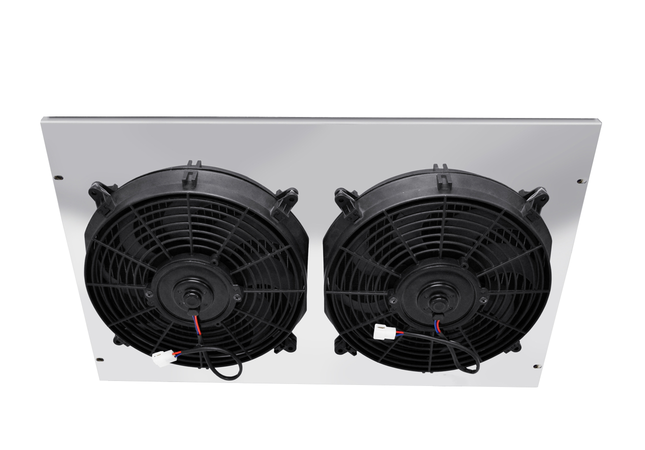 Electric Fan Shroud for 12in Fans - FS374/1643-2x12 - Champion Radiator