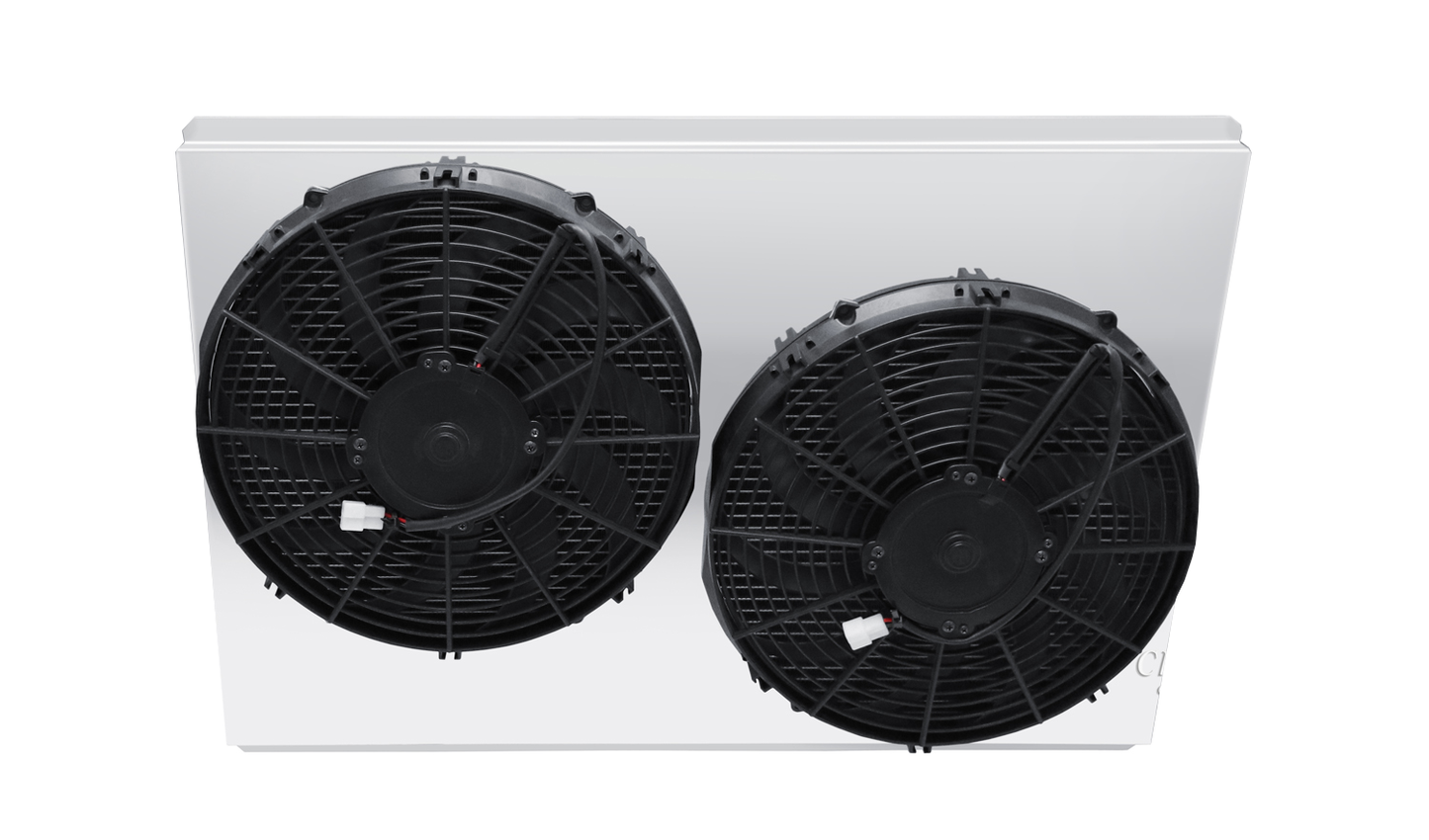 Electric Fan Shroud for 14in Fans - 28" x 18" - Champion Radiator