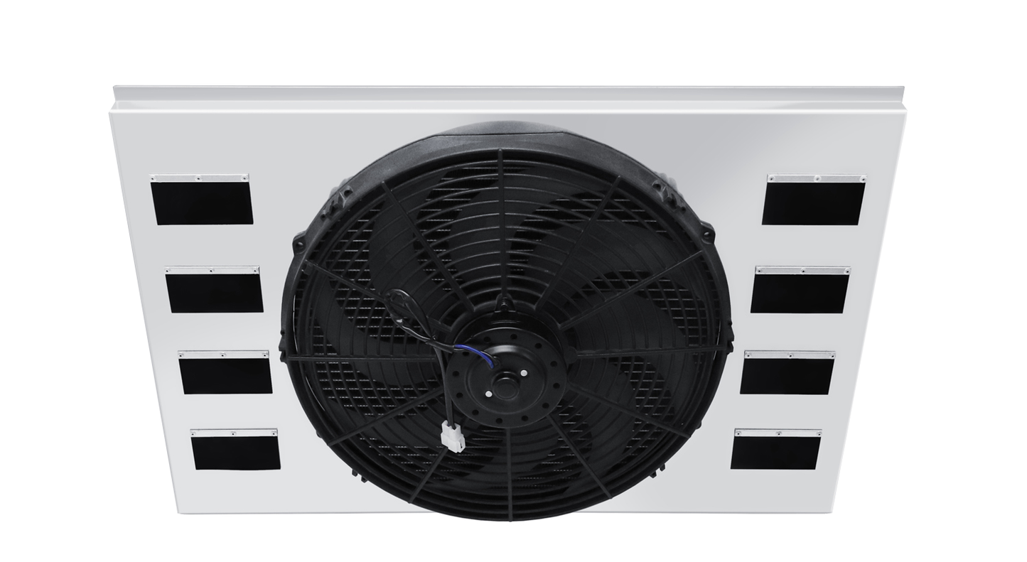 Electric Fan Shroud for 16in Fans - 26 1/4" x 18" - Champion Radiator