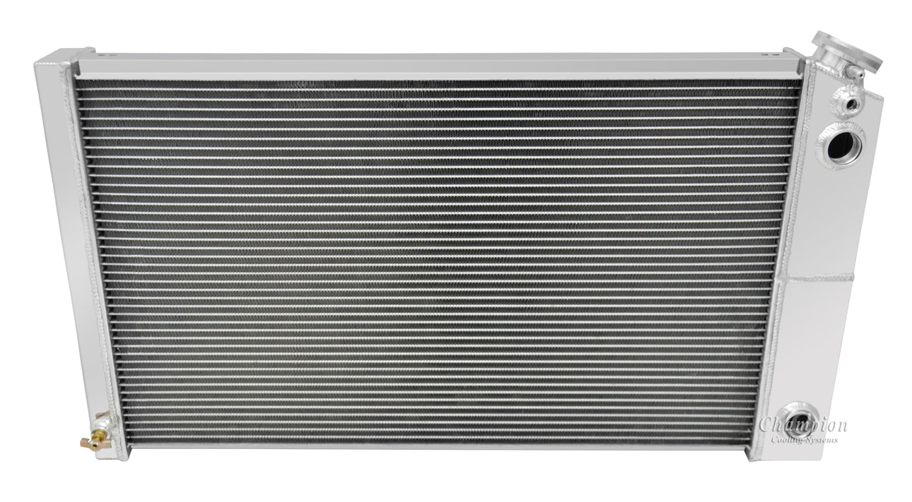 LS Swap 3-Row Radiator - 18.63" tall x 33" wide - Champion Radiator