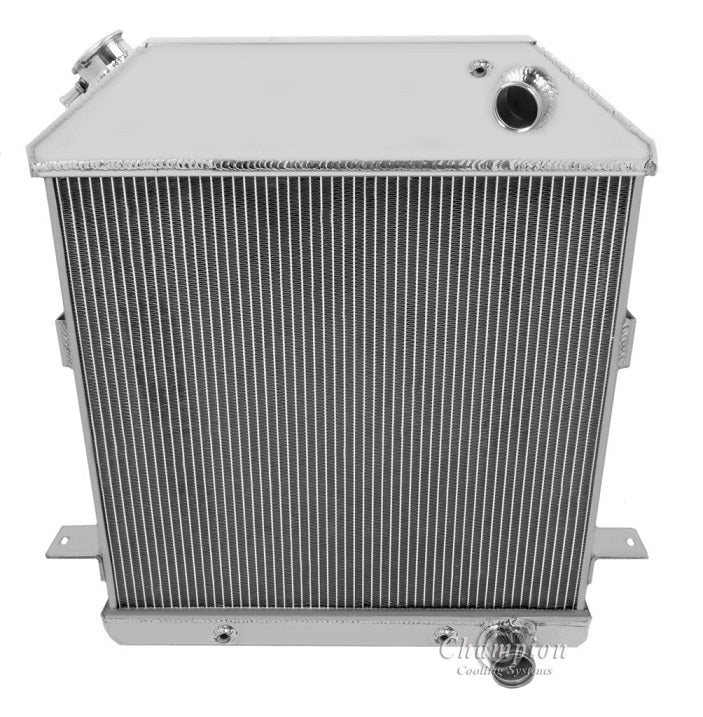 1939-1941 Ford Coupe LS Swap 3-Row Radiator - Champion Radiator