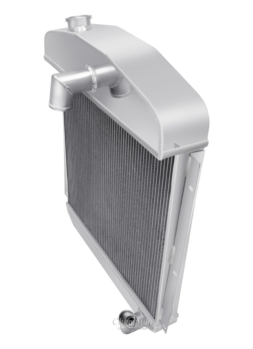 1947-1949 Plymouth Coupe 3-Row Radiator - Champion Radiator