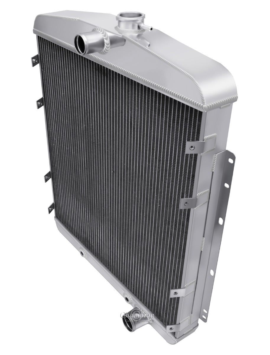 1949-1950 Oldsmobile 3-Row Radiator - Chevy Engine - Champion Radiator