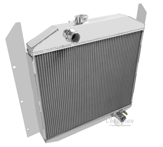 1949-1952 Studebaker Truck 3-Row Radiator - Champion Radiator