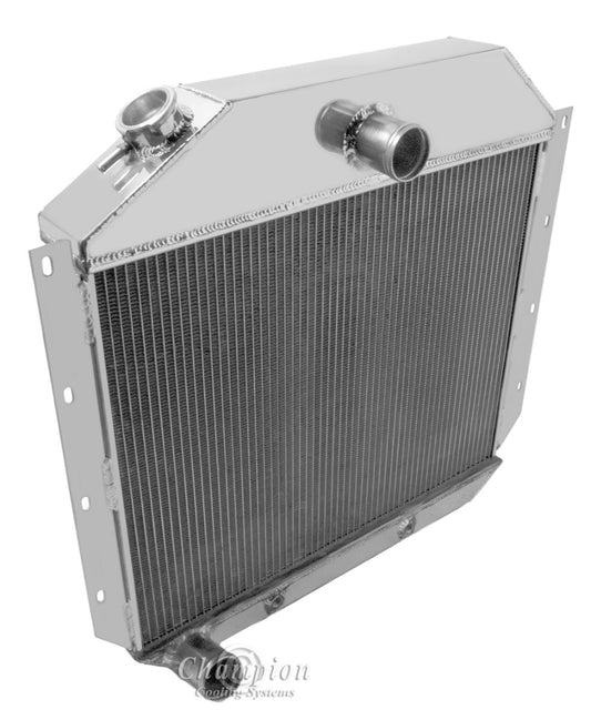 1951-1957 International Harvester Truck 3-Row Radiator - Champion Radiator