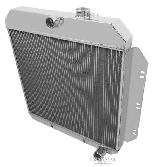1960-1962 GMC Truck 3-Row Radiator - Champion Radiator