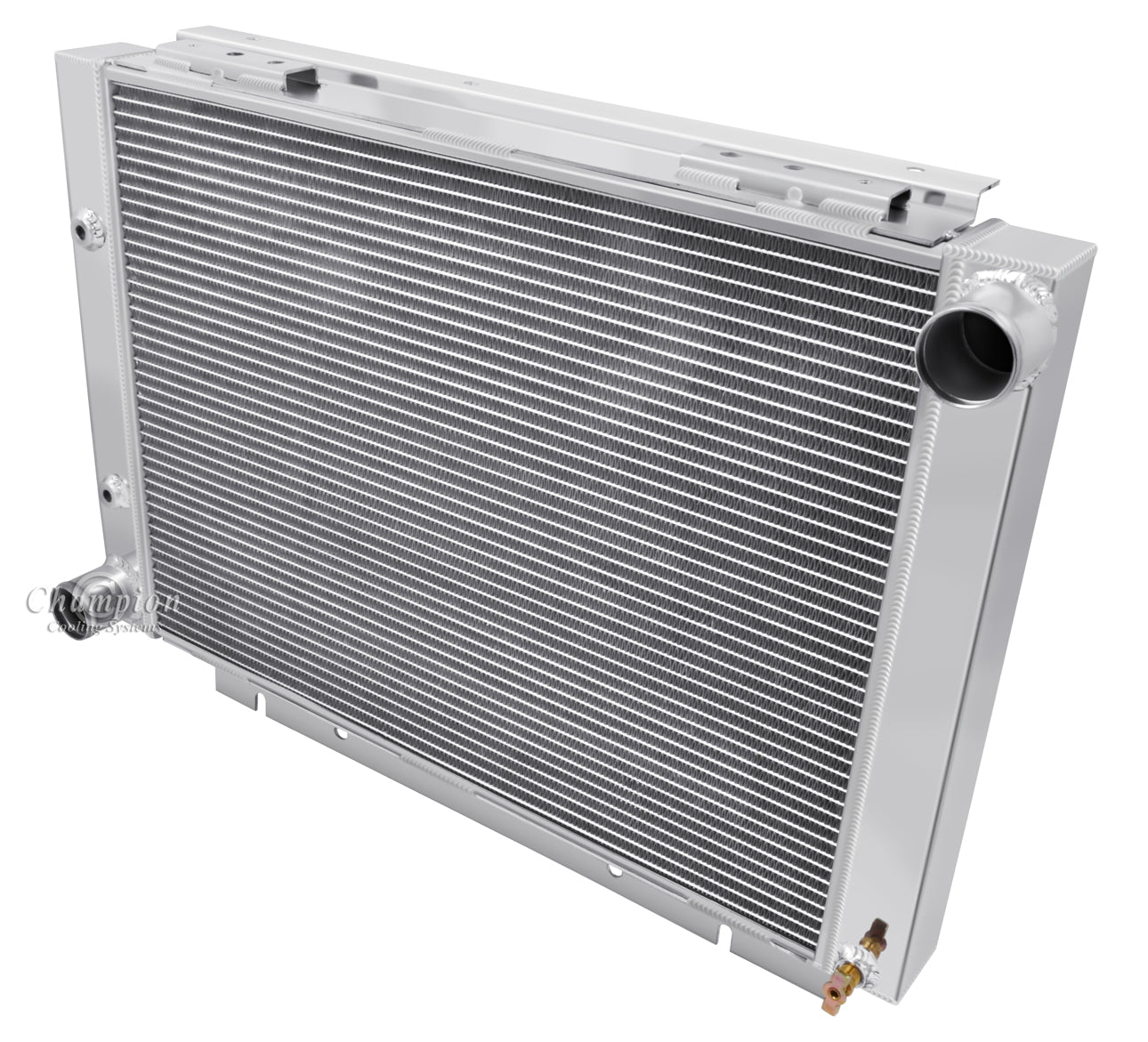 1960-1963 Ford Galaxie 3-Row Radiator - Champion Radiator