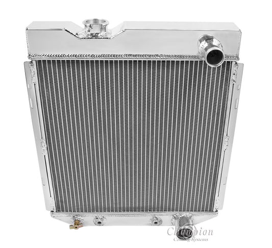1960-1965 Ford Ranchero 3-Row Radiator - V8 - Champion Radiator