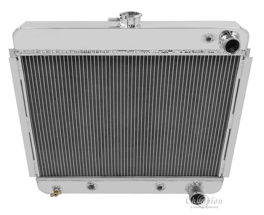 1966-1967 Chevy Nova LS Swap 3-Row Radiator - Champion Radiator
