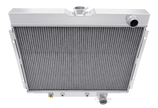 1967-1970 Mustang 3-Row Radiator - Pass - Champion Radiator