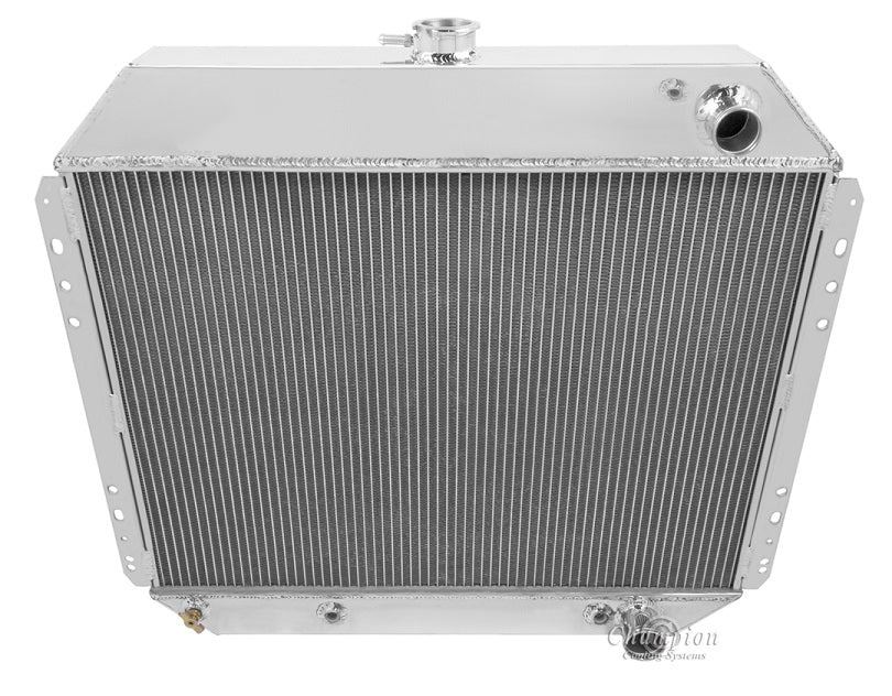1967-1979 Ford Trucks, F100 3-Row LS Swap Radiator - Champion Radiator ...
