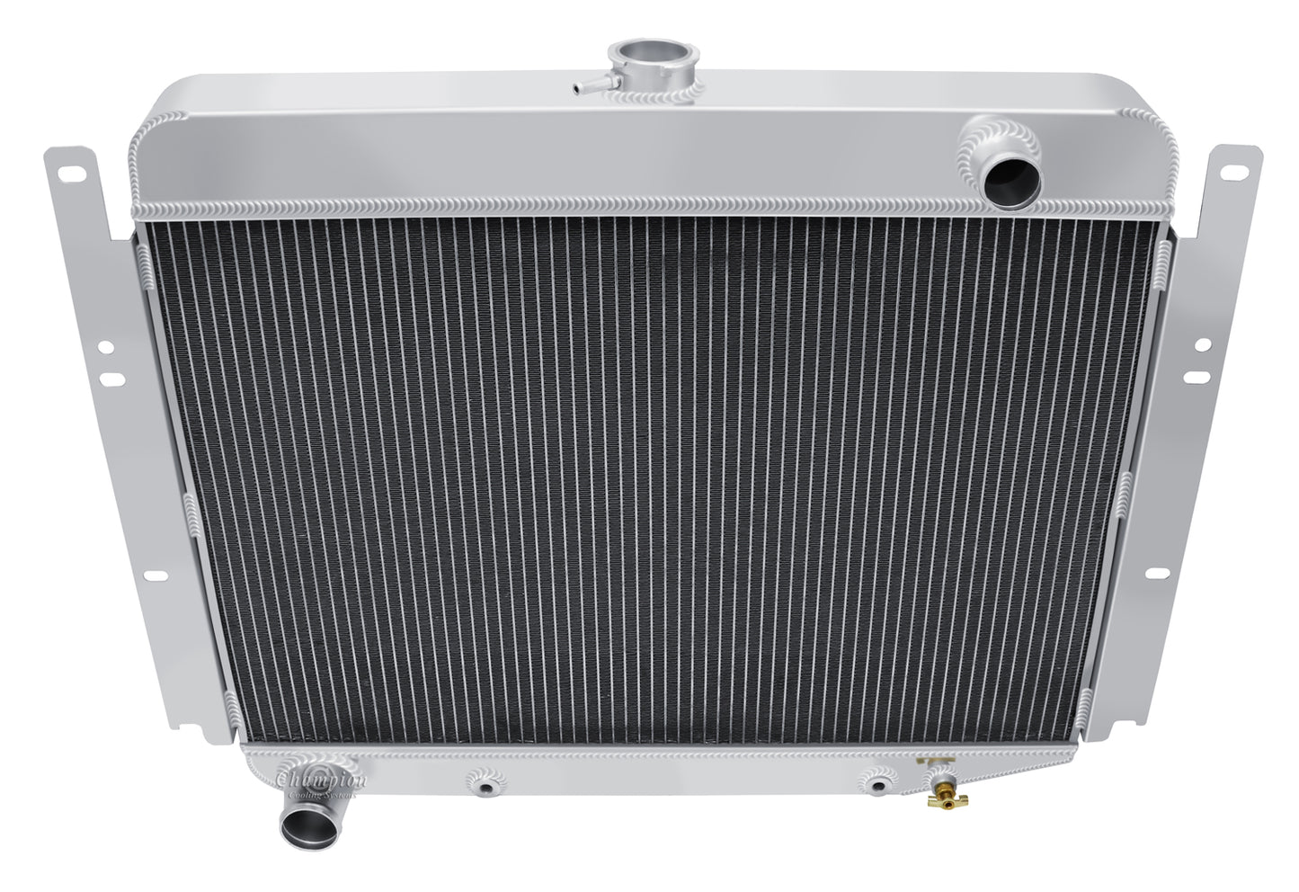 1969-1971 Dodge D100 Truck 3-Row Radiator - Champion Radiator