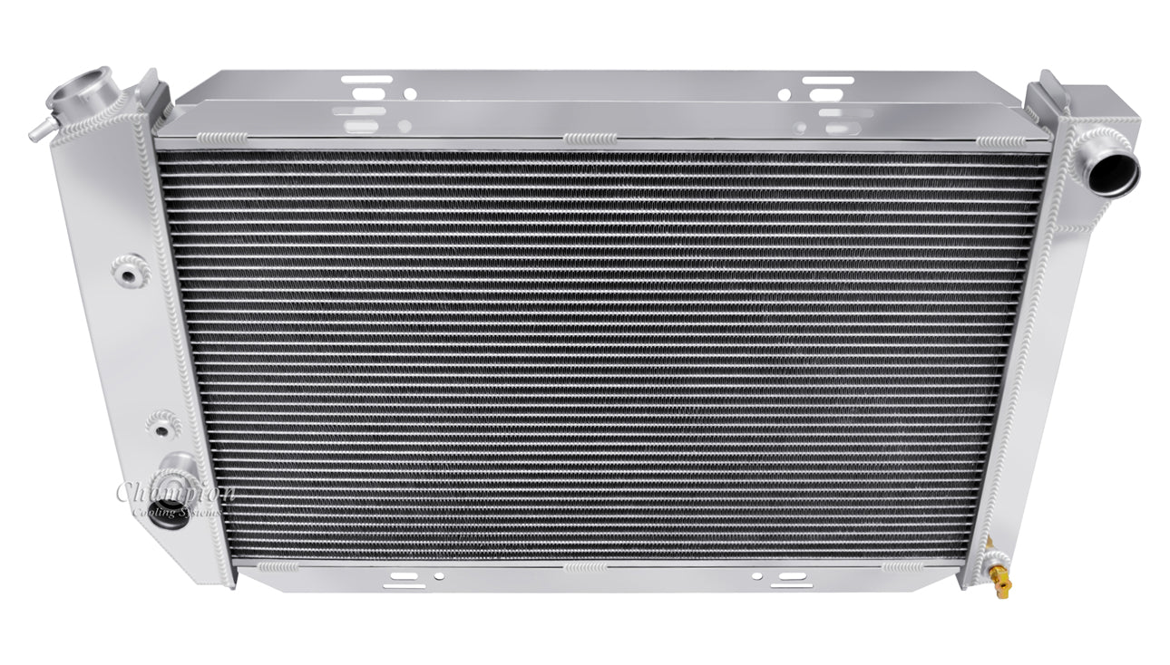 1971-1973 Mustang 2-Row Radiator - 8 Cyl - Champion Radiator