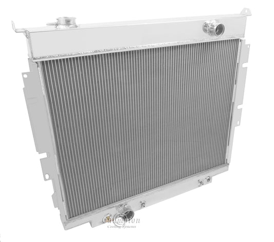 1983-1999 Ford Diesel Truck 3-Row Radiator - Champion Radiator