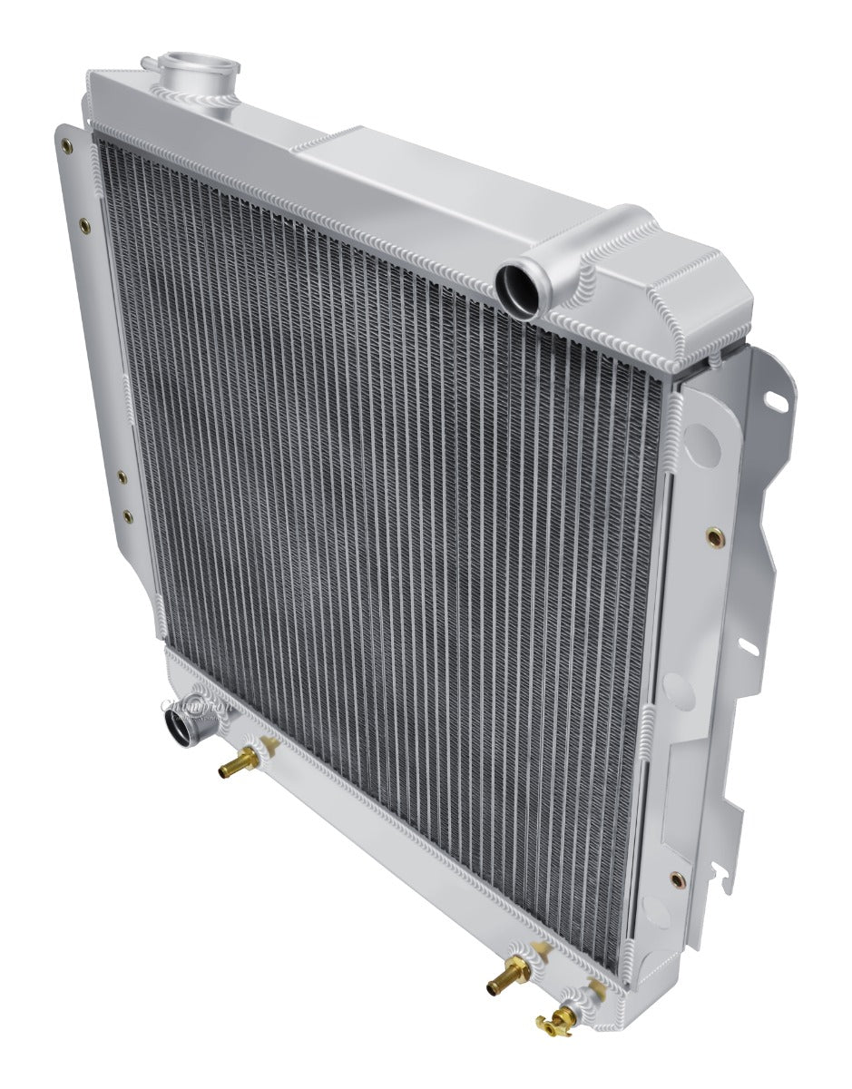 1987-2006 Jeep Wrangler YJ 1-Row Radiator - HEAVY DUTY - Champion Radi ...