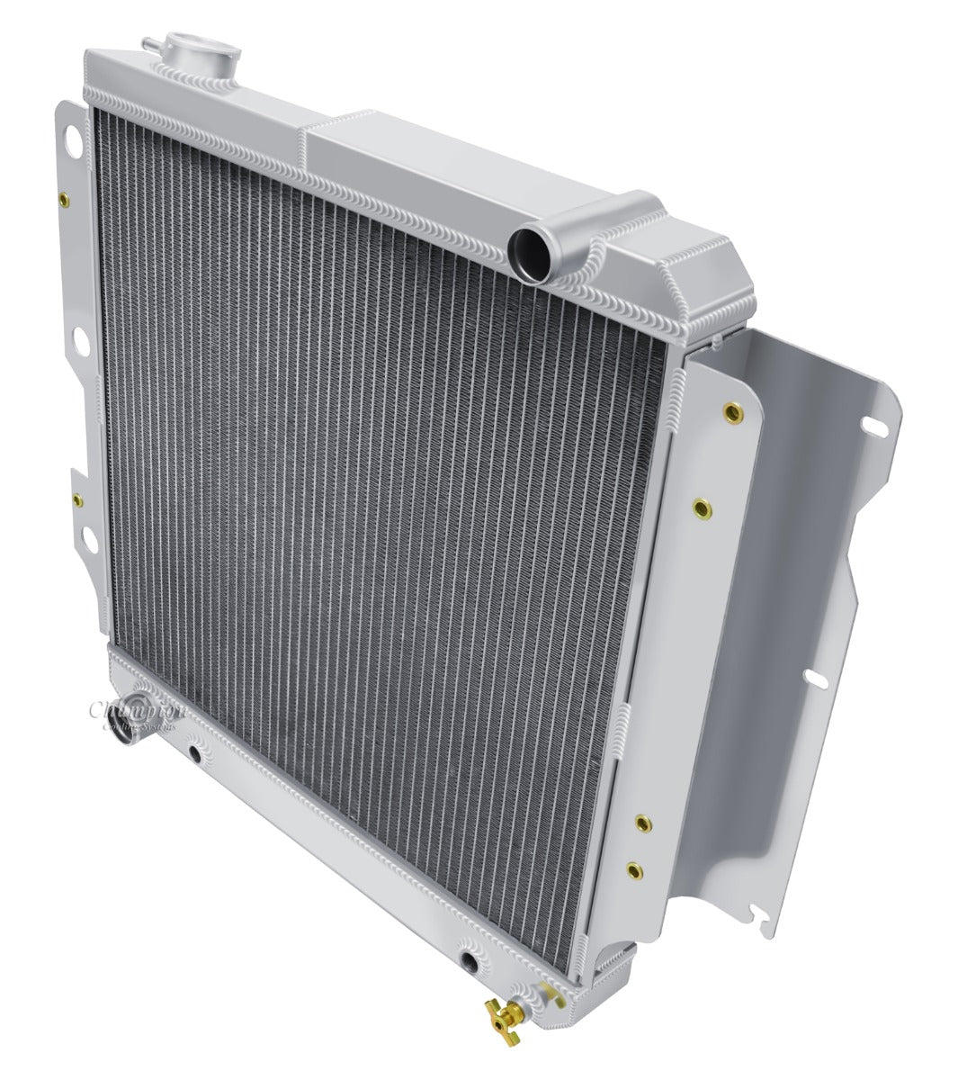 1987-2006 Jeep Wrangler YJ 3-Row Radiator - RHD - Champion Radiator ...