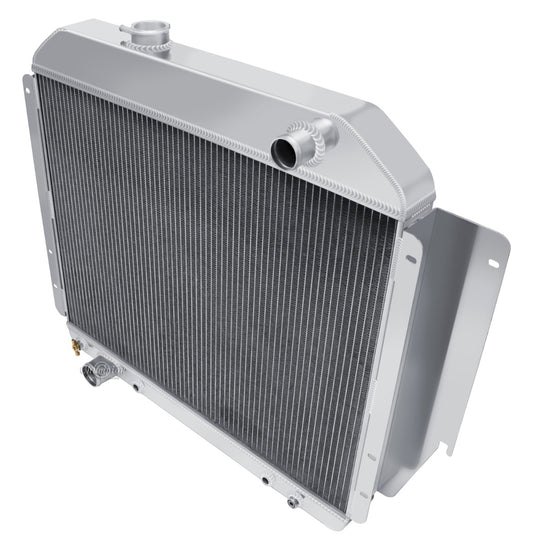 1989-1991 Ford Econoline 3-Row Radiator - Champion Radiator