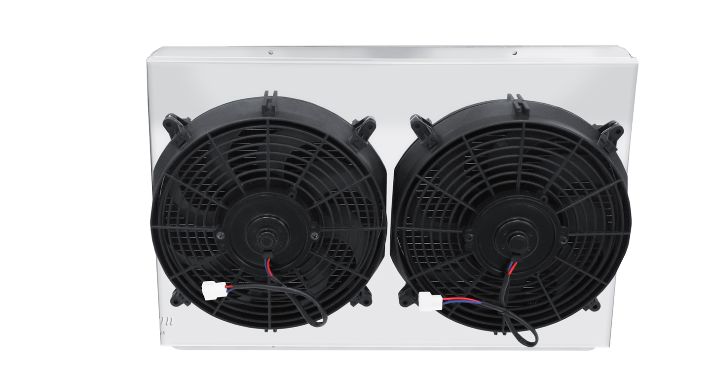 Electric Fan Shroud for 12in Fans - FS1775-2x12 - Champion Radiator