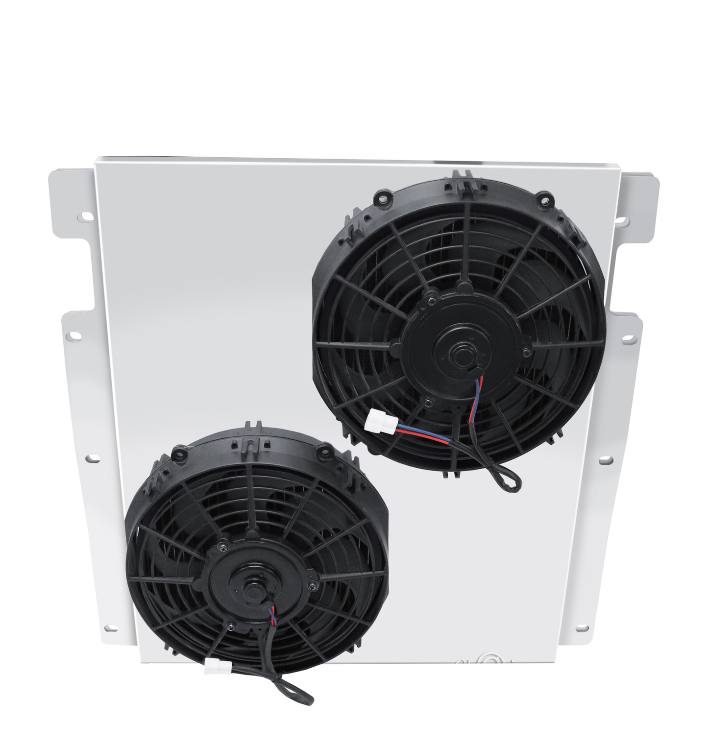 Electric Fan Shroud for 10in Fans - FS3738CH-2x10 - Champion Radiator