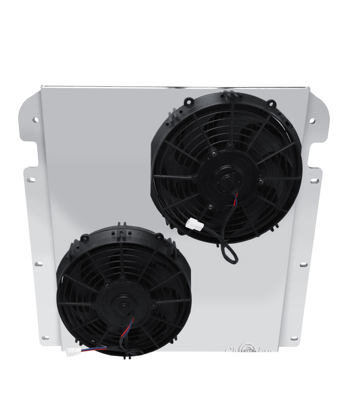 Electric Fan Shroud for 10in Fans - FS3940CH-2x10 - Champion Radiator