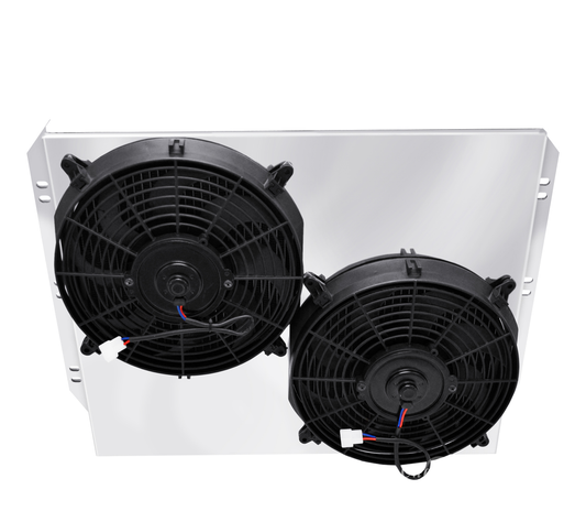 Electric Fan Shroud for 12in Fans - 26 5/8"x 18 7/8" - Champion Radiator