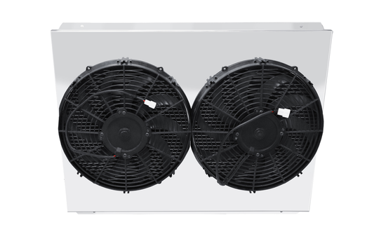 Electric Fan Shroud for 14in Fans - 27 1/2" x 21 1/8" - Champion Radiator