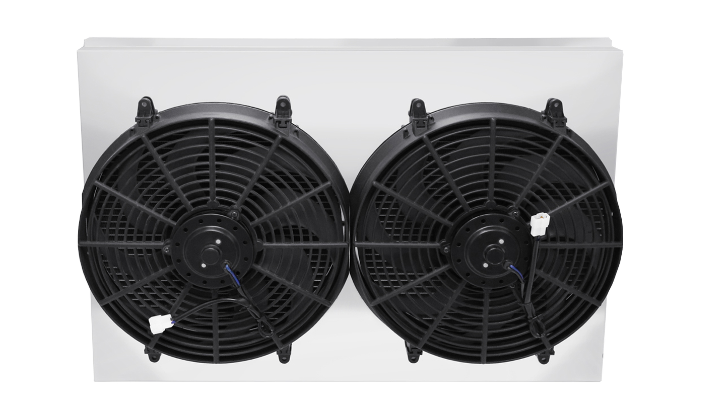 Electric Fan Shroud for 14in Fans - 28 1/4" x 18 7/8" - Champion Radiator