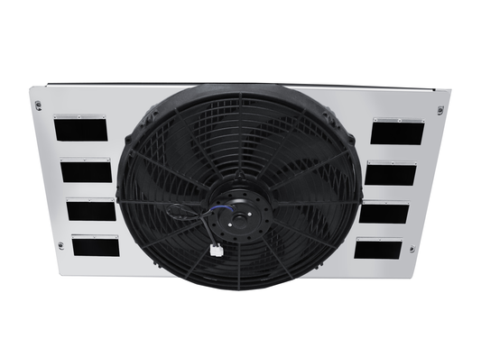 Electric Fan Shroud for 16in Fan -  26 1/8" x 15 1/2" - Champion Radiator